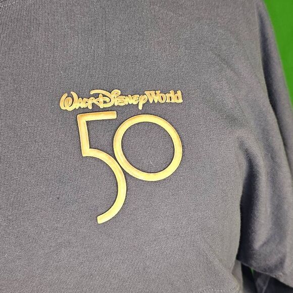 Walt Disney World 50 Womens‎ Blue Long Sleeve Mickey Mouse Spirit Jersey XS - Picture 3 of 4